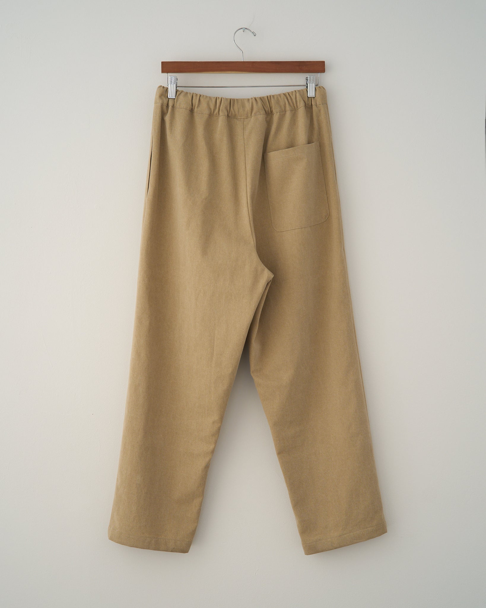 Washed Beige Draw Pant