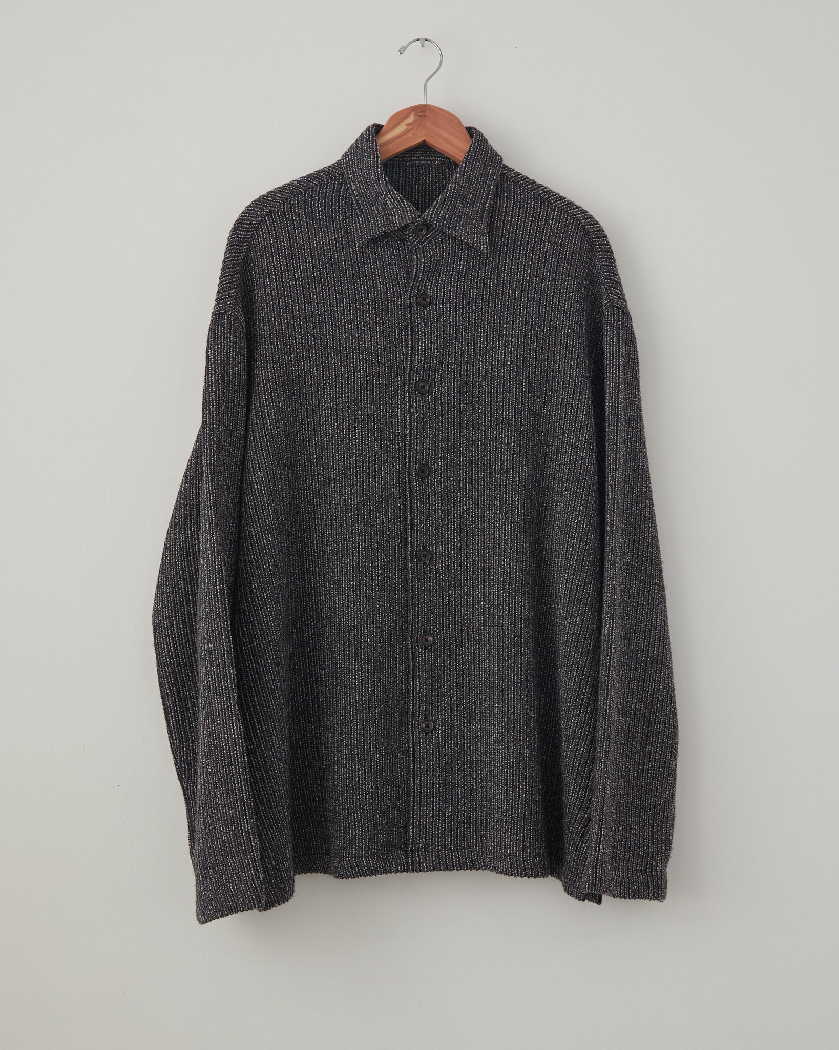 Wool Boucle Over Shirt