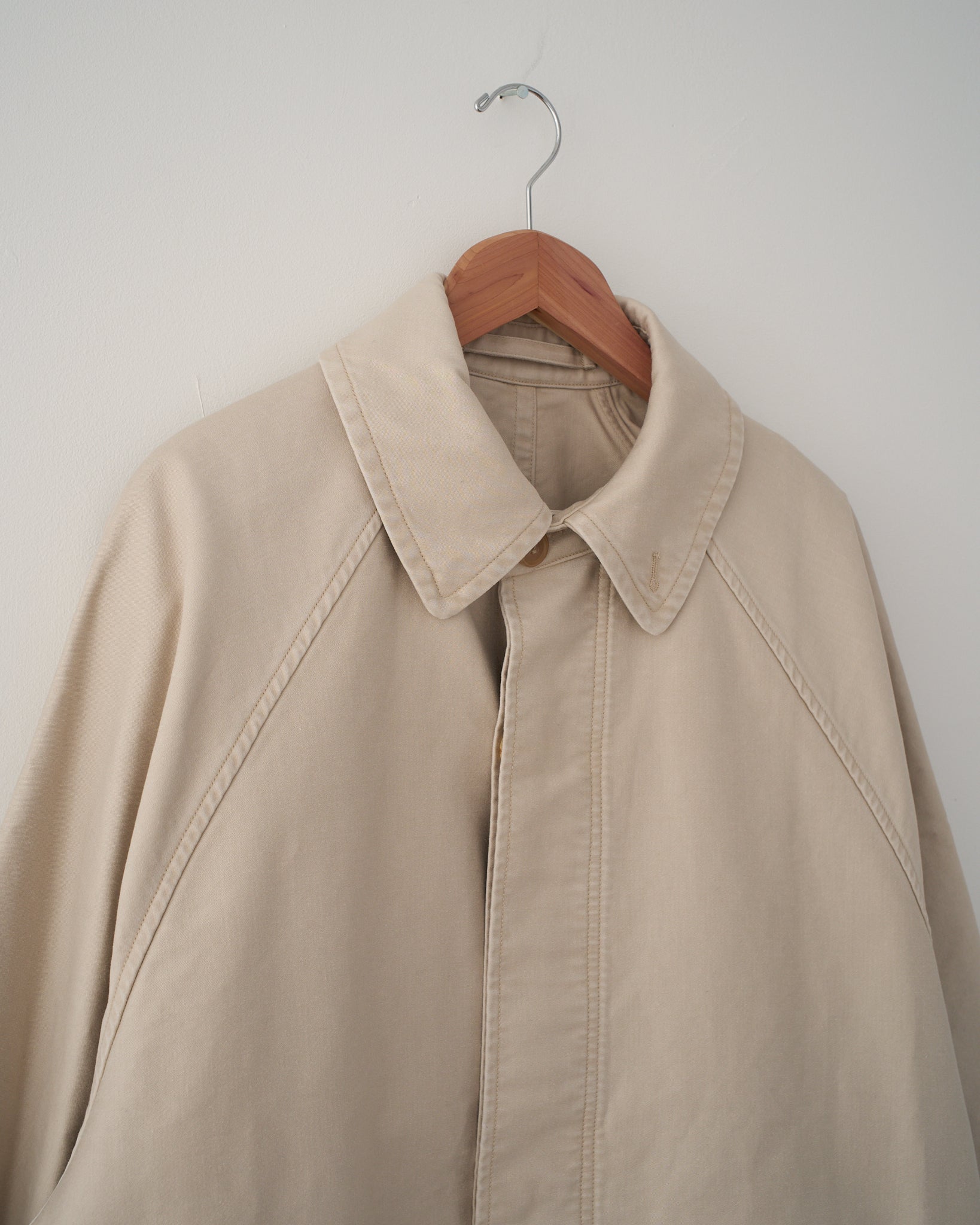 Trench Coat Stone Washed Beige